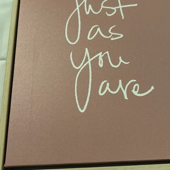 Pink Wall Art with Inspirational Quote - Picture 11 of 16